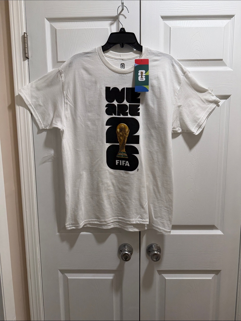 Unbranded White 'We Are 2026' FIFA Graphic Tee
